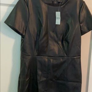 Brand New Ann Taylor Leather dress
